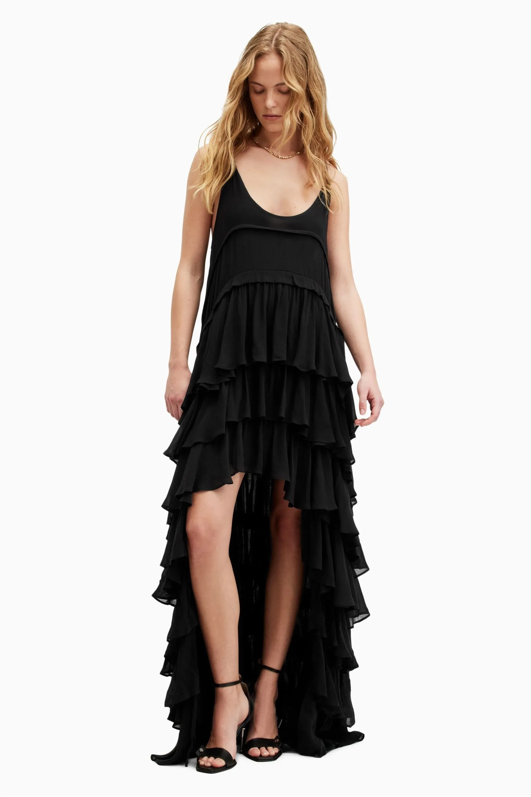 AllSaints - Cavarly - Abito maxi