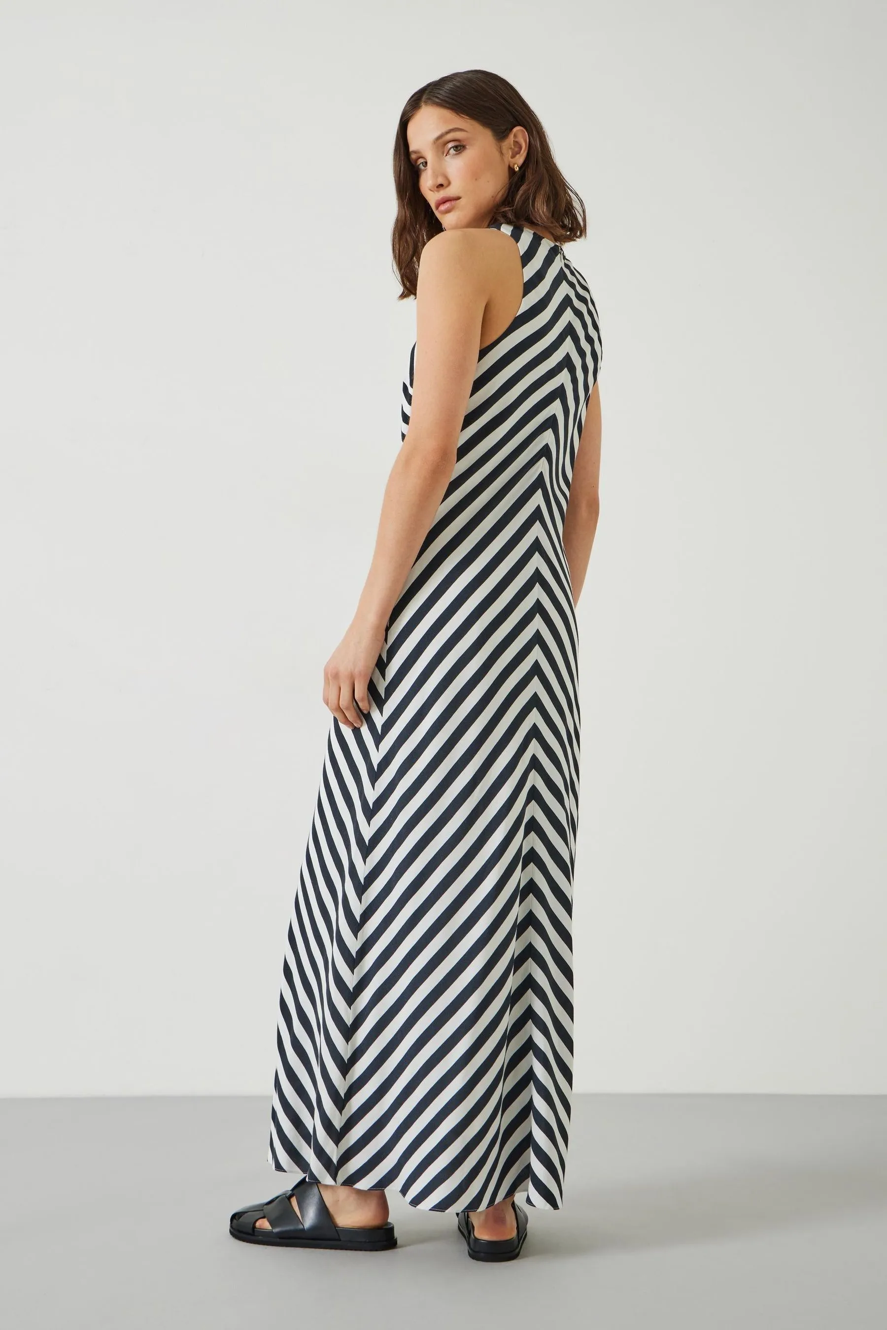Hush - Imani - Abito maxi con A righe
