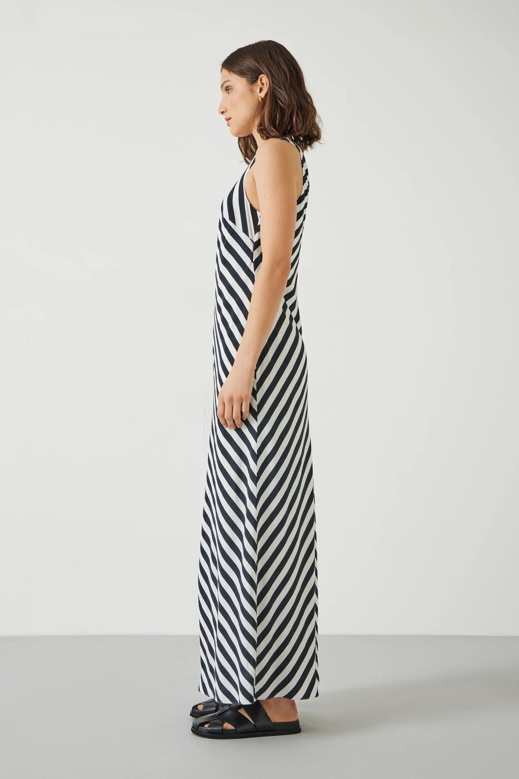 Hush - Imani - Abito maxi con A righe